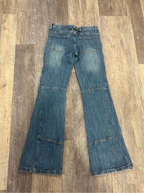 J GALT Brandy Melville Y2K Flare Bell Bottom Jeans Blue Size S- 28